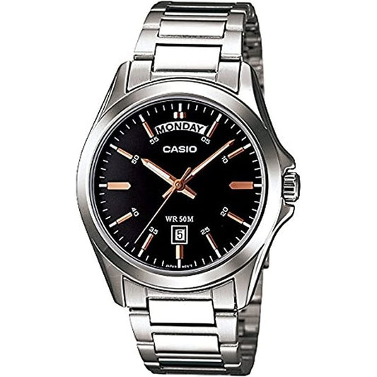 CASIO COLLECTION Mod. DAY DATE - BLACK ROSE GOLD INDEX