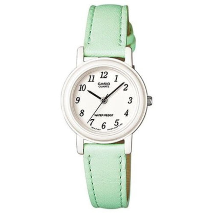 CASIO COLLECTION Mod. POP LADY. LEATHER - PASTEL GREEN