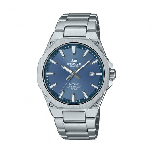 CASIO EDIFICE Mod. CLASSIC SLIM BLUE Gent,READY STOCKED WATCHES,Wristwatch