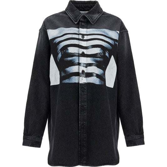 JEAN PAUL GAULTIER denim 'Body Marinière print Shirt Topwear JEAN PAUL GAULTIER