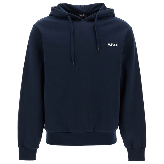 A.P.C. hooded sweatshirt with flocked Topwear A.P.C.