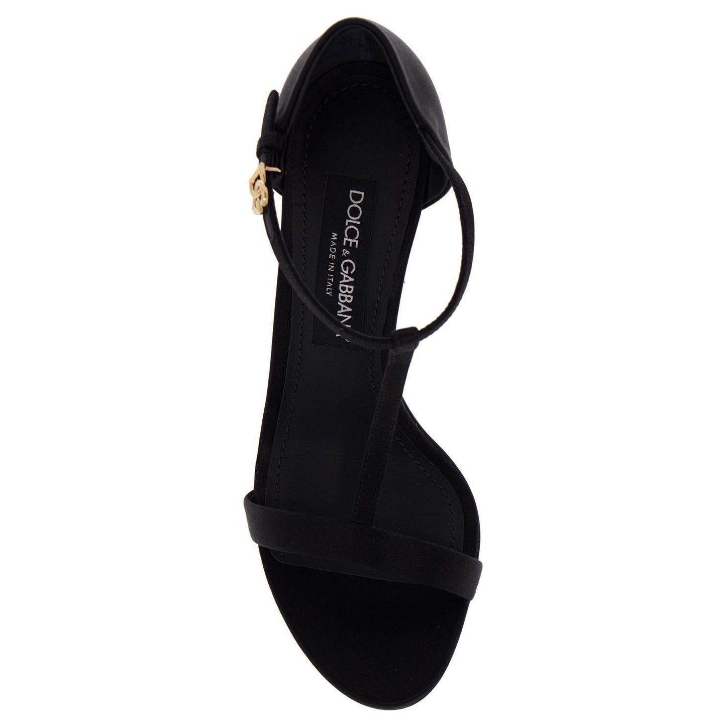 Dolce & Gabbana satin t-bar sandals in Sandals Dolce & Gabbana