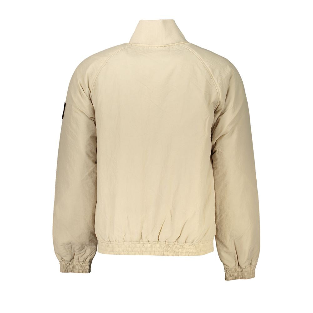 Calvin Klein Beige Polyamide Men Jacket 1728,67403481248,Beige,Calvin Klein,Clothing,Jackets & Coats - Clothing,Men,New with tags,Shell Jackets - Jackets & Coats - Clothing,XL