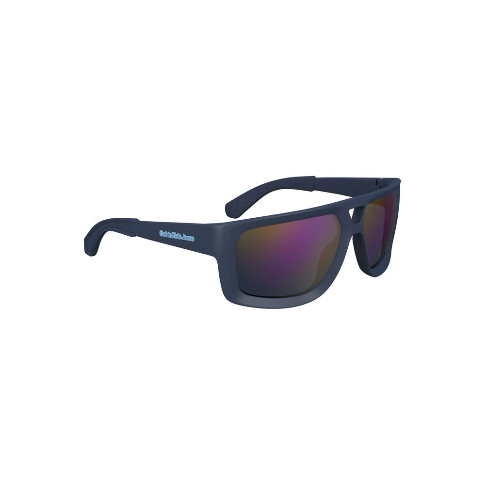 Calvin Klein Blue Injected Plastic Men's Sunglasses