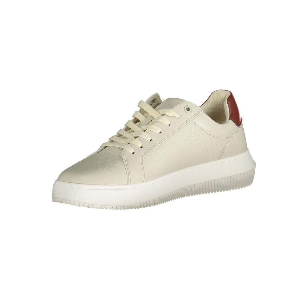Calvin Klein Grigio Polyurethane Men Sneaker 1728,67403481248,Calvin Klein,EU40/US7,EU41/US8,EU42/US9,EU43/US10,EU44/US11,EU45/US12,Gray,Low Tops - Sneakers - Shoes,Men,New with tags,Shoes,Sneakers - Shoes