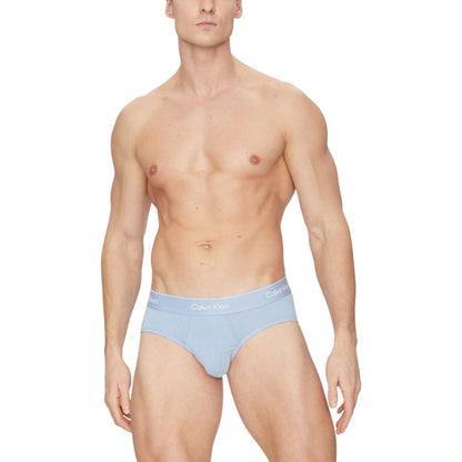 Calvin Klein Underwear Blue Cotton Briefs Calvin Klein Underwear