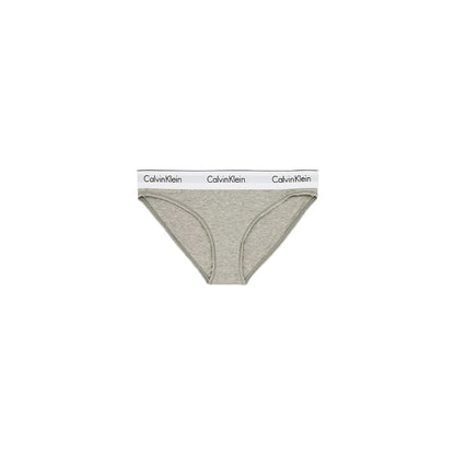 Calvin Klein Underwear Gray Cotton Pantie