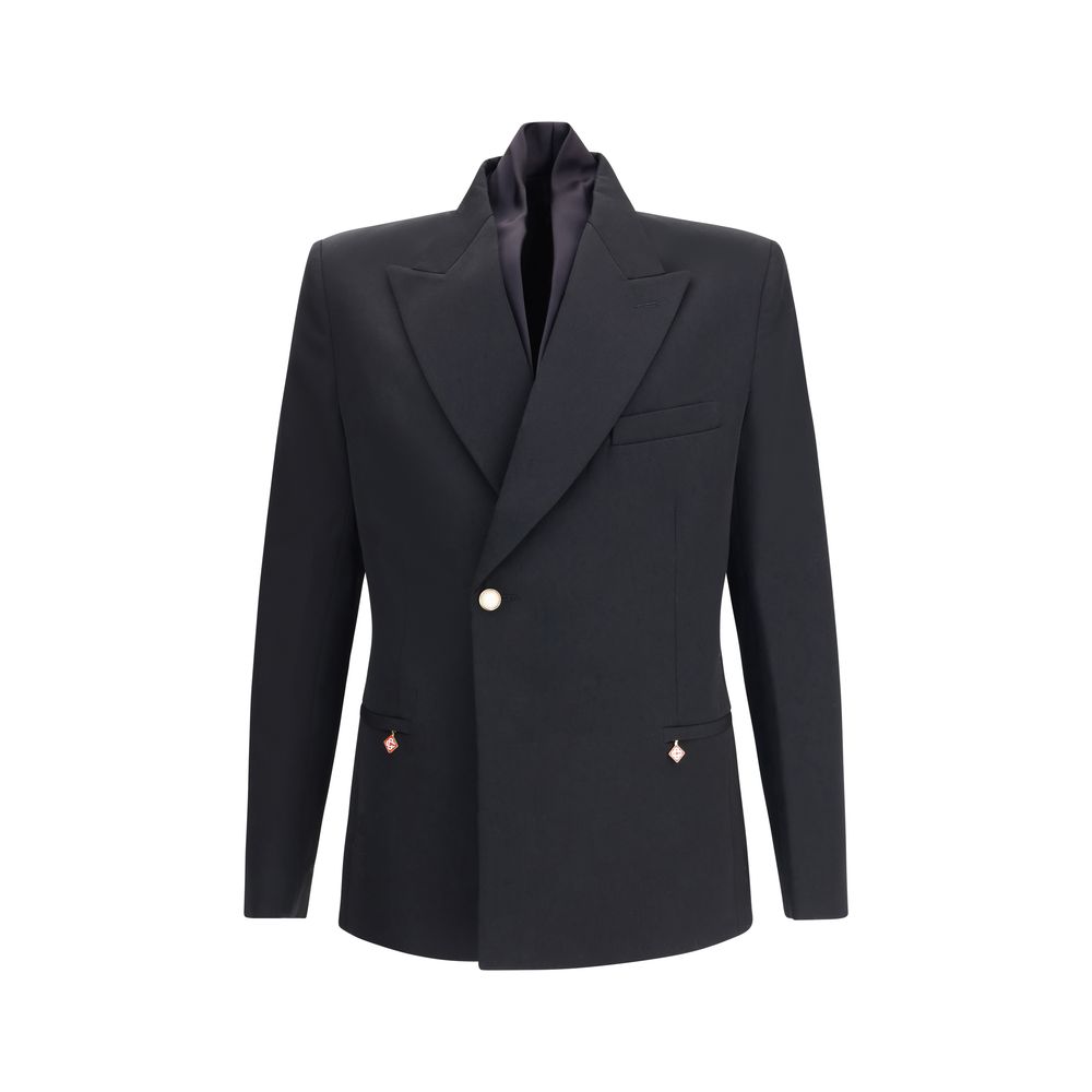 Casablanca Black Wool Blazer Casablanca