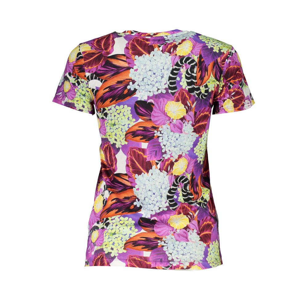 Cavalli Class Viola Cotton Women T-Shirt