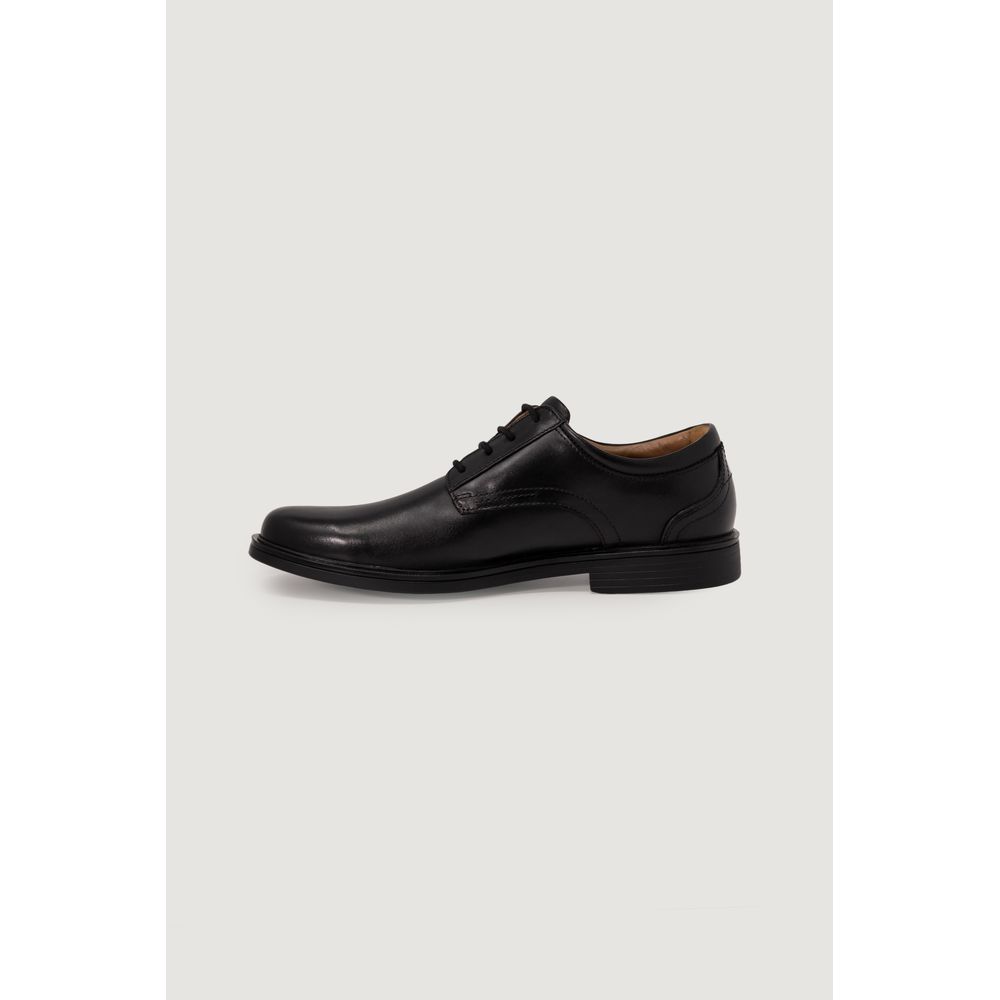 Clarks Black Leather Oxfords And Derbies Clarks