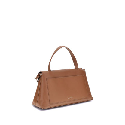 Coccinelle Brown Calf Leather Bos Taurus Handbag Coccinelle