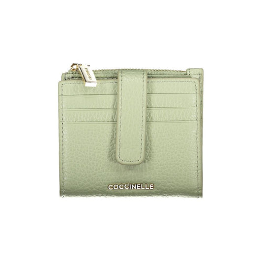 Coccinelle Green Leather Women Wallet Coccinelle