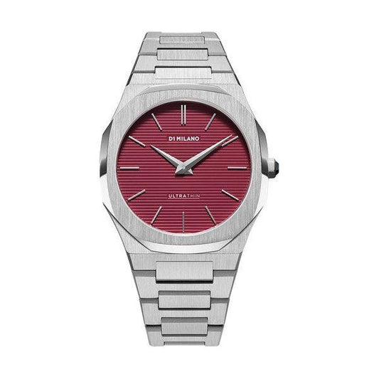 D1 MILANO Mod. ULTRA THIN BORDEAUX - RE-STYLE EDITION WATCHES D1 MILANO