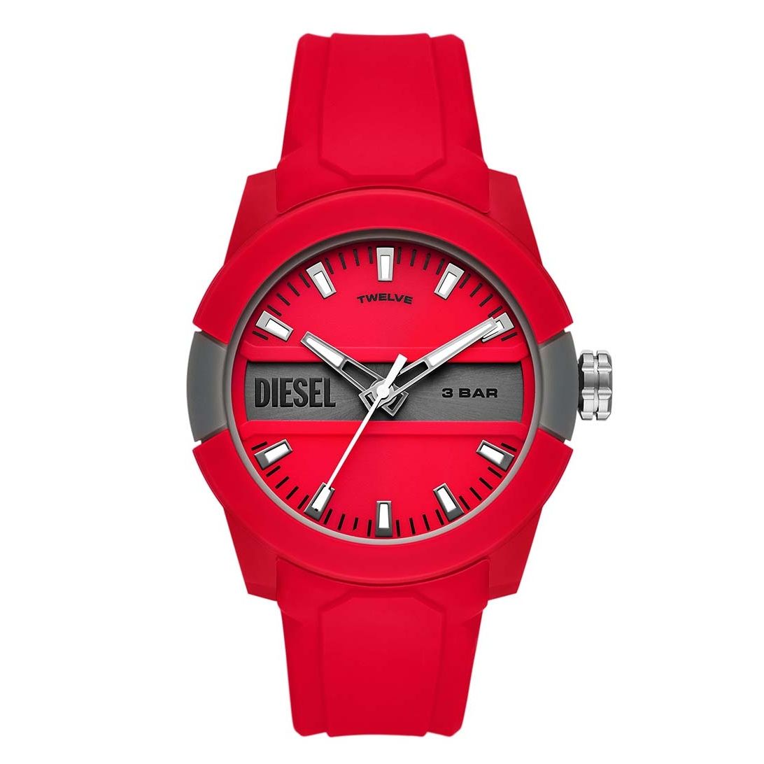 DIESEL Mod. DOUBLE UP Gent,READY STOCKED WATCHES,Wristwatch