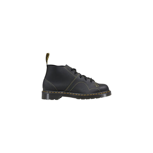 Dr. Martens Black Leather Lace-Up Boots