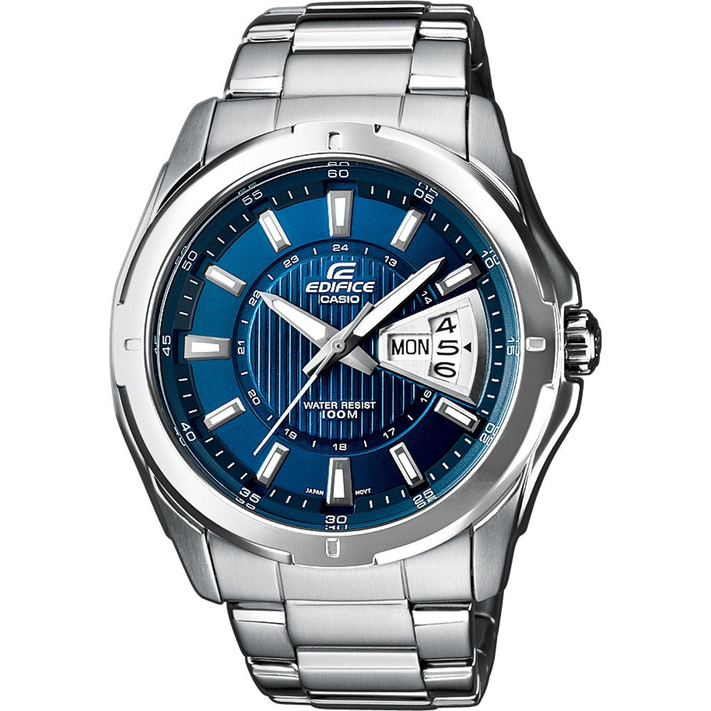 CASIO EDIFICE Mod. CLASSIC DAY DATE - BLUE-0