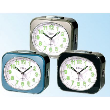 ELITE SVEGLIA ANALOGICA BLU / BLUE ALARM CLOCK