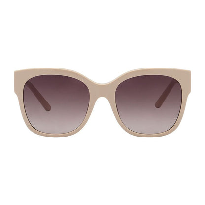 Escada Beige Metal Sunglasses Escada