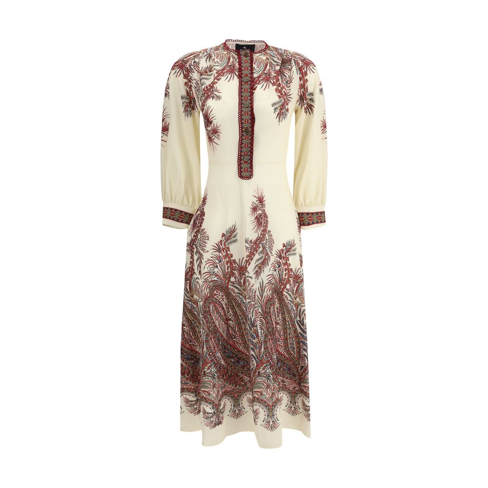 Etro Multicolor Polyester Casual Dress Etro