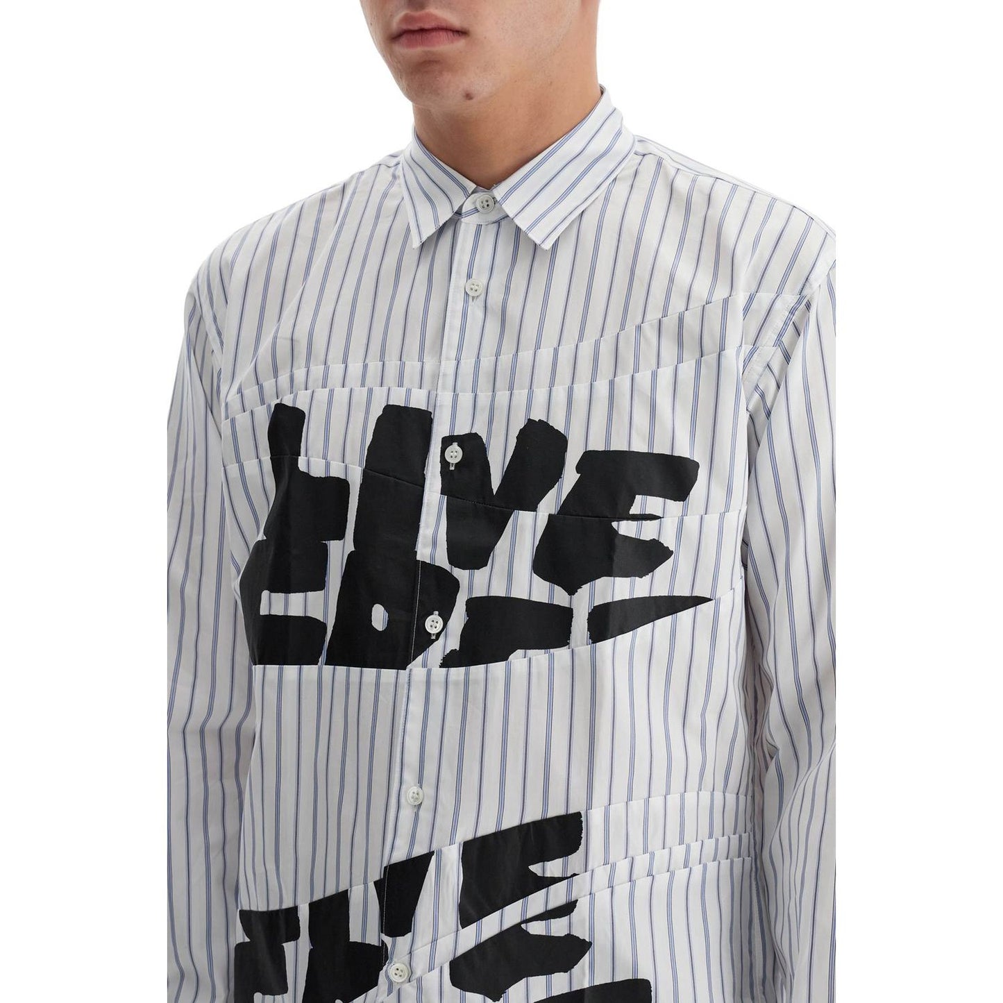 Comme Des Garcons Shirt 'live free printed shirt' Shirts Comme Des Garcons Shirt