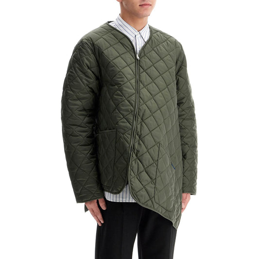 Comme Des Garcons Shirt asymmetric quilted Vests Comme Des Garcons Shirt