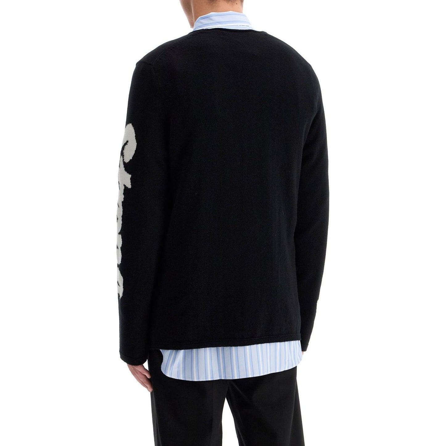 Comme Des Garcons Shirt wool jacquard pul Knitwear Comme Des Garcons Shirt