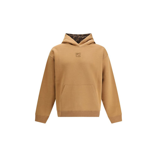 Fendi Beige Cotton Sweatshirt Fendi