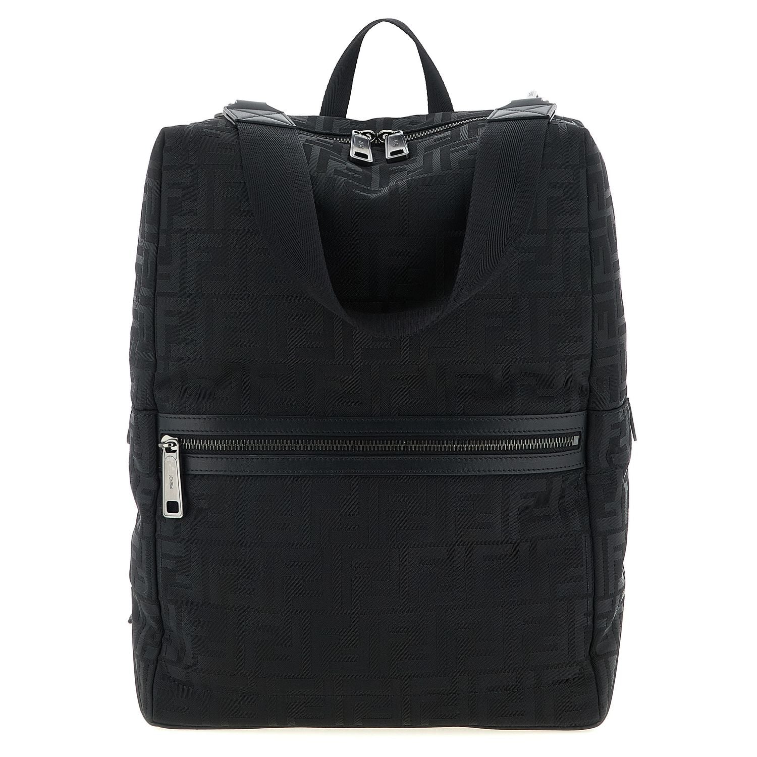 Fendi Black Polyamide Backpack