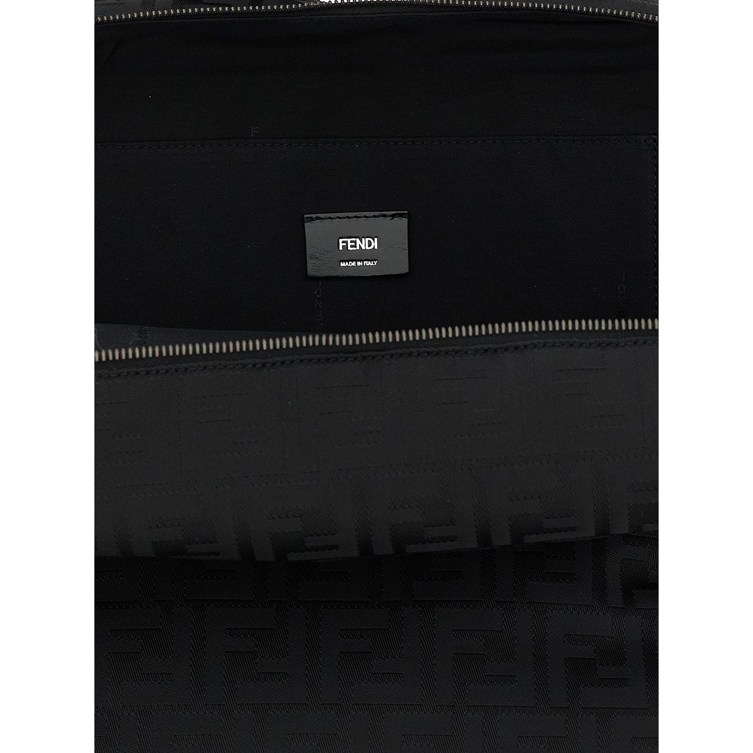 Fendi Black Polyamide Backpack
