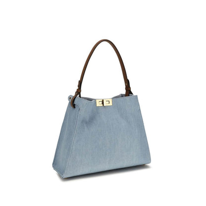 Fendi Blue The medium Way Handbag