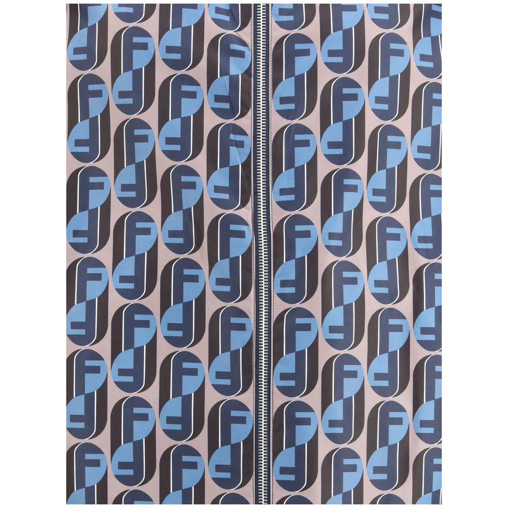 Fendi Multicolor Polyester Shell Jacket