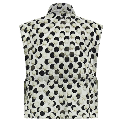 Fendi Multicolor Silk Pattern Shirt