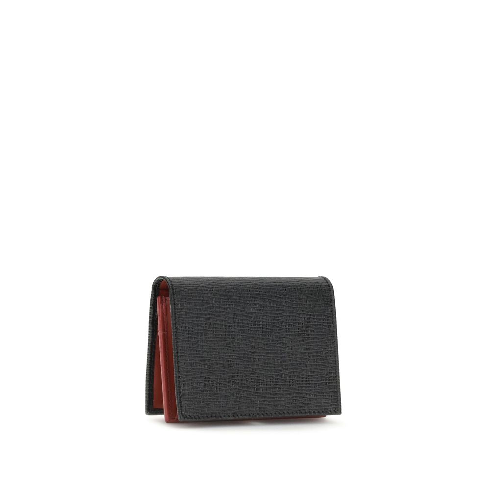 Ferragamo Black Leather Wallet