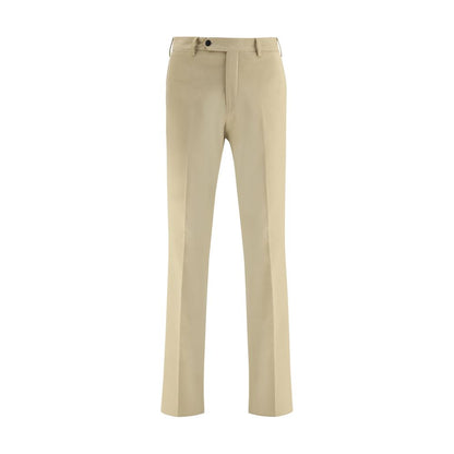 Germano Beige Cotton Chino Pants Germano
