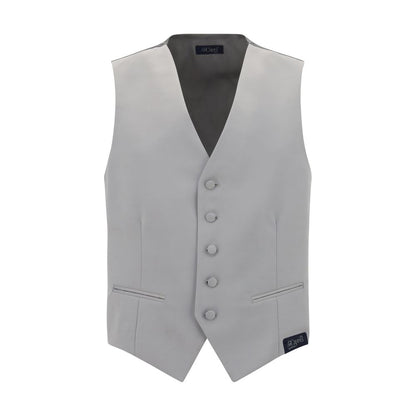 Gi Capri Gray Polyester Waistcoat Gi Capri