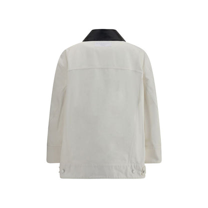 Givenchy White Cotton Denim Jacket Givenchy