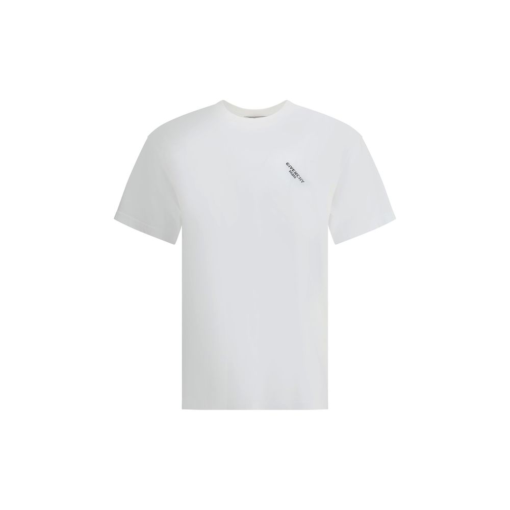 Givenchy White Cotton T-Shirt Givenchy