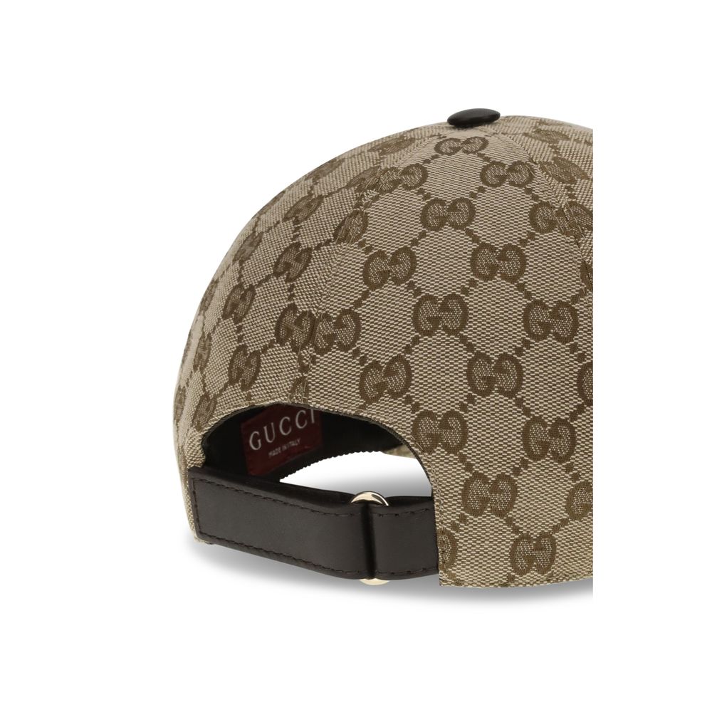 Gucci Beige Cotton Cap (Baseball Hat) Gucci