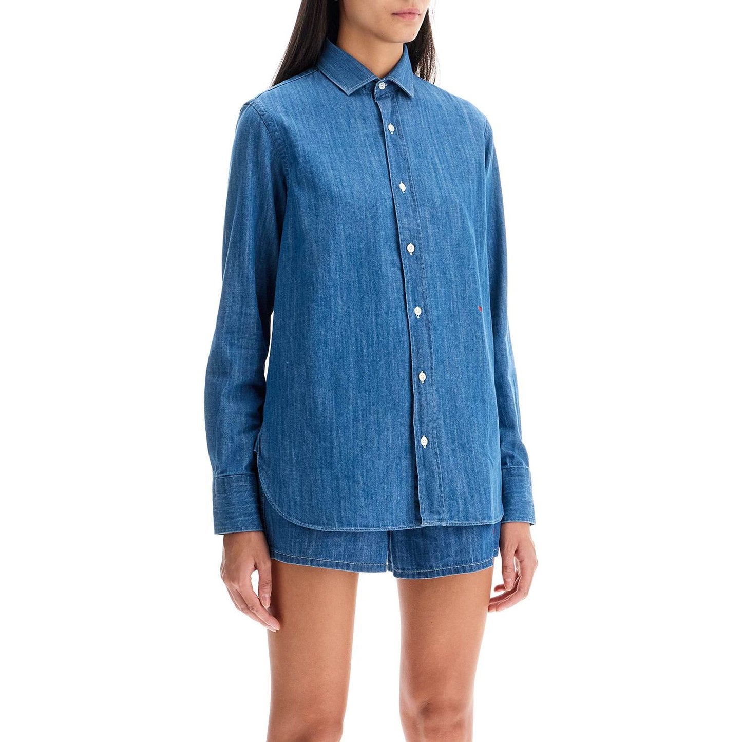 Homme Girls chambray shirt Topwear Homme Girls