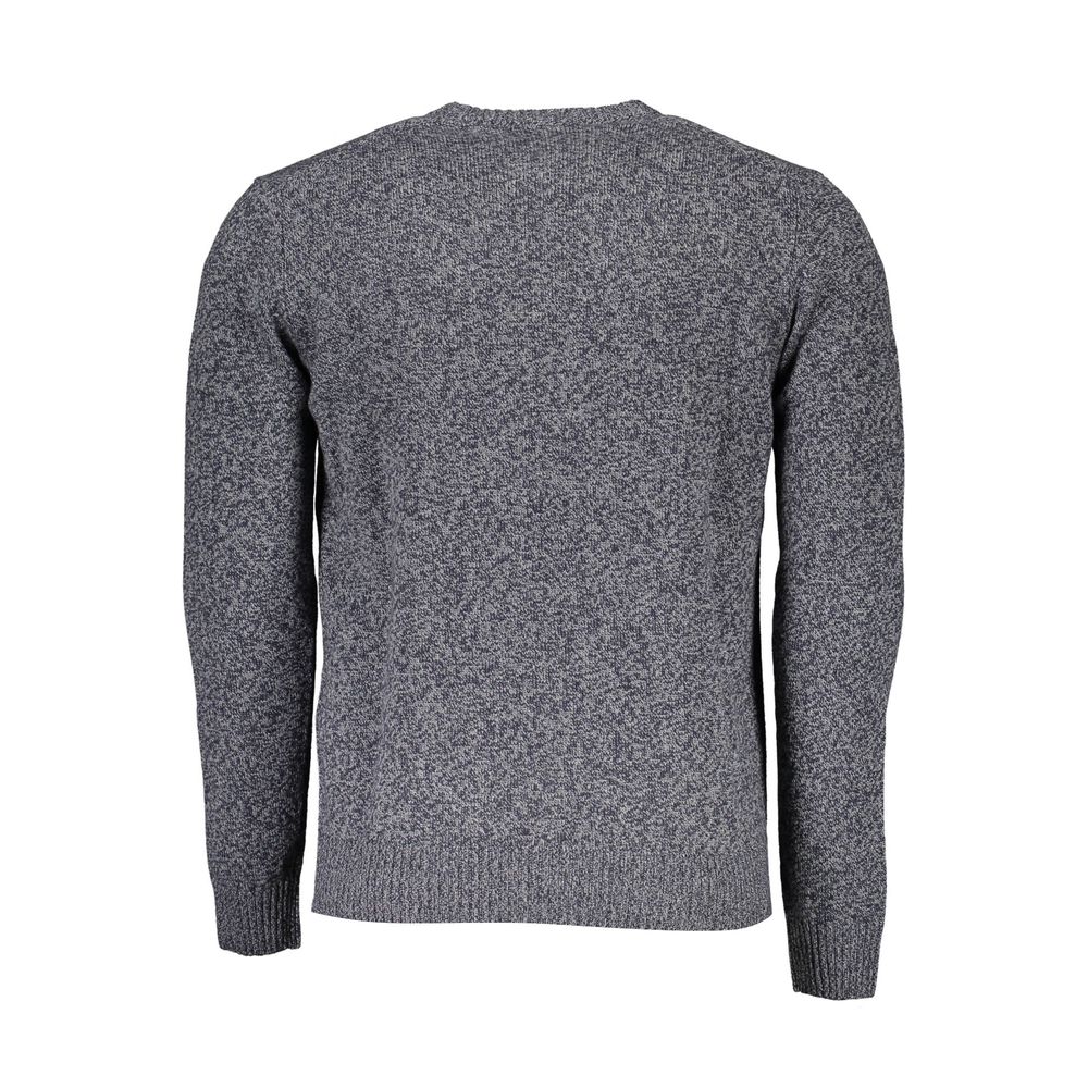 Harmont & Blaine Blue Wool Sweatshirt Harmont & Blaine