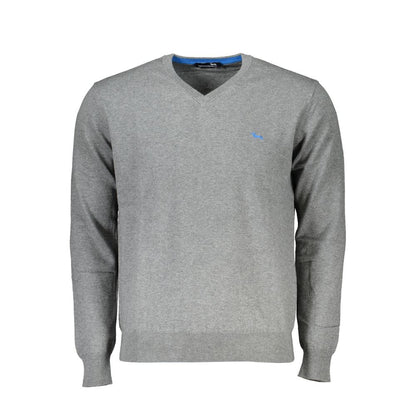 Harmont & Blaine Grigio Cotton Mens Sweater Harmont & Blaine