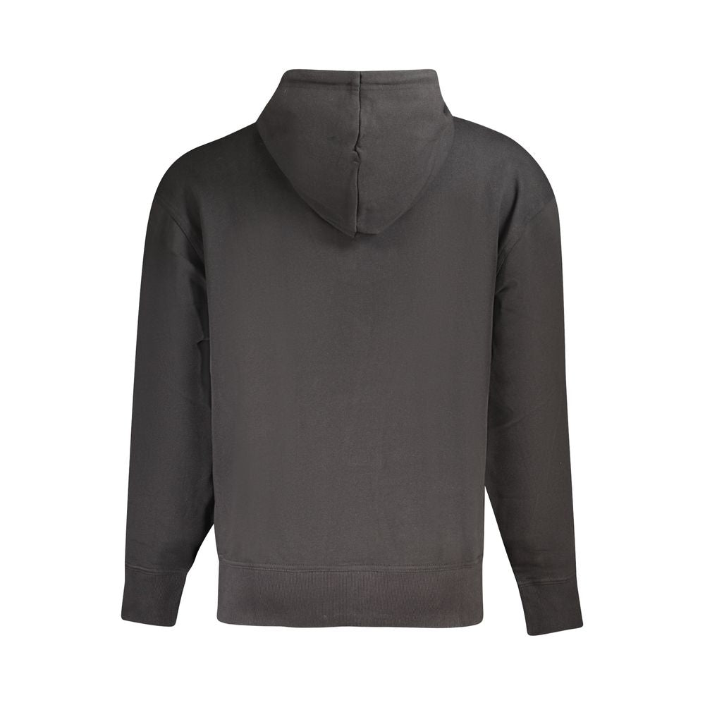 Hugo Boss Black Cotton Men's Hoodie