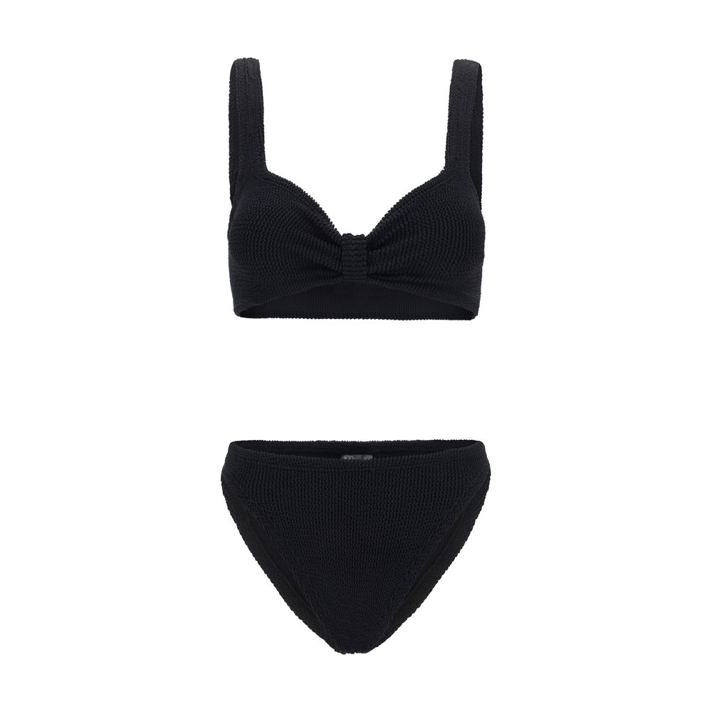 Hunza G Black Polyamide Bikini Hunza G