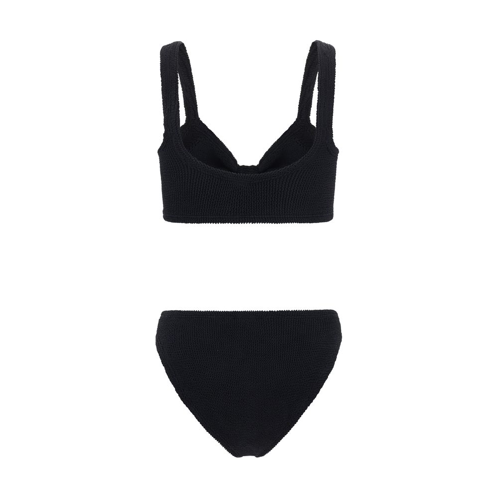 Hunza G Black Polyamide Bikini Hunza G