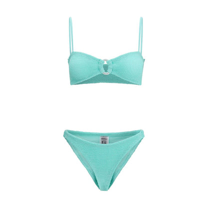 Hunza G Green Polyamide Bikini Hunza G