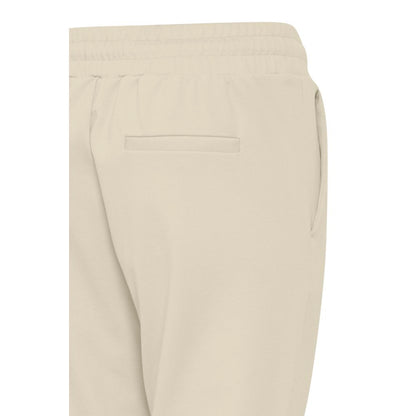 ICHI Beige Polyester Pants ICHI