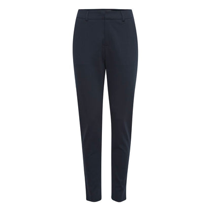 ICHI Blue Recycled Polyester Dress Pants ICHI