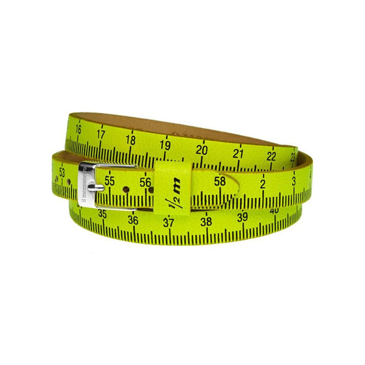 Il MEZZOMETRO Mod. FLUO - Bracciale in pelle/leather bracelet DESIGNER FASHION JEWELLERY