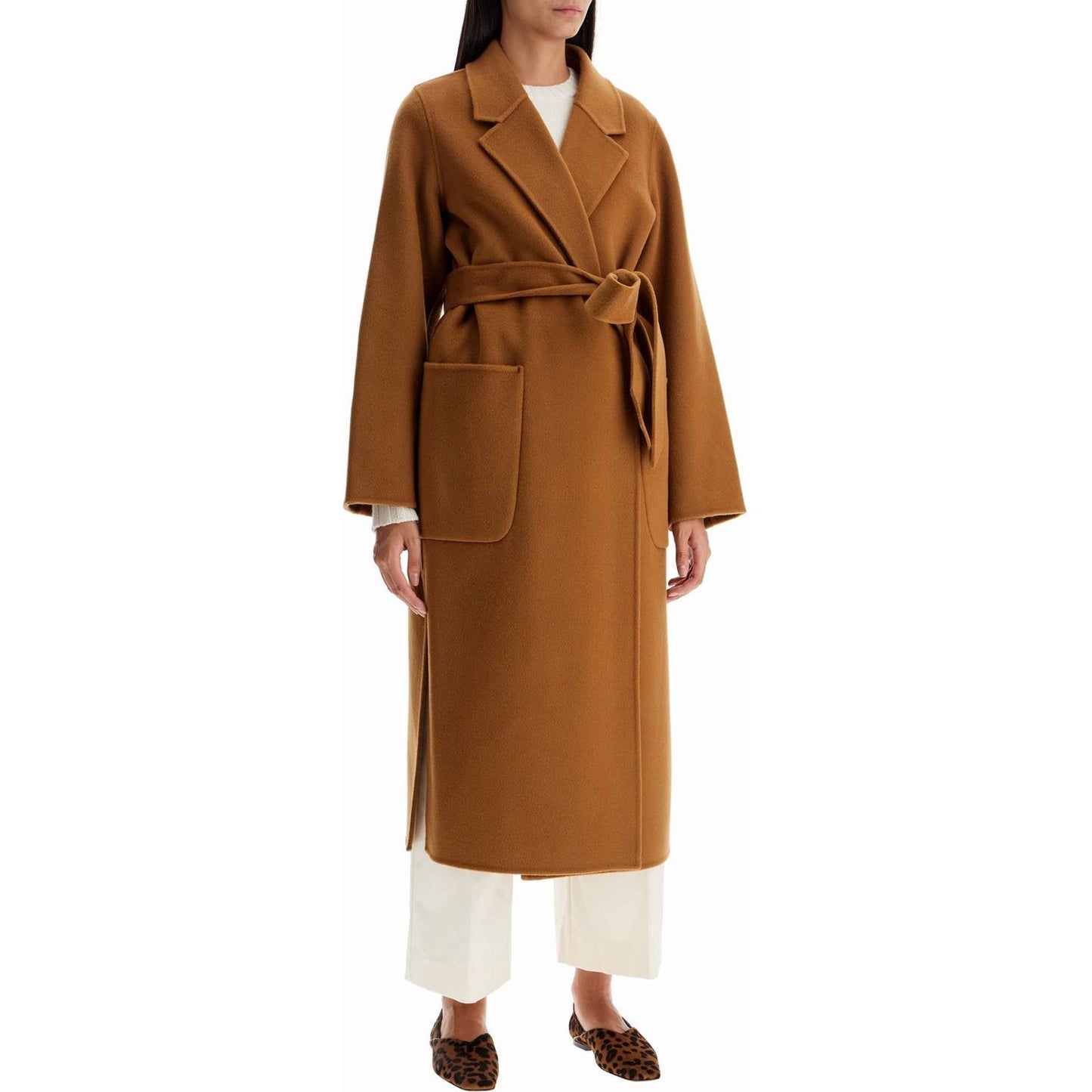 Ivy Oak celia wrap coat robe style Jackets Ivy Oak