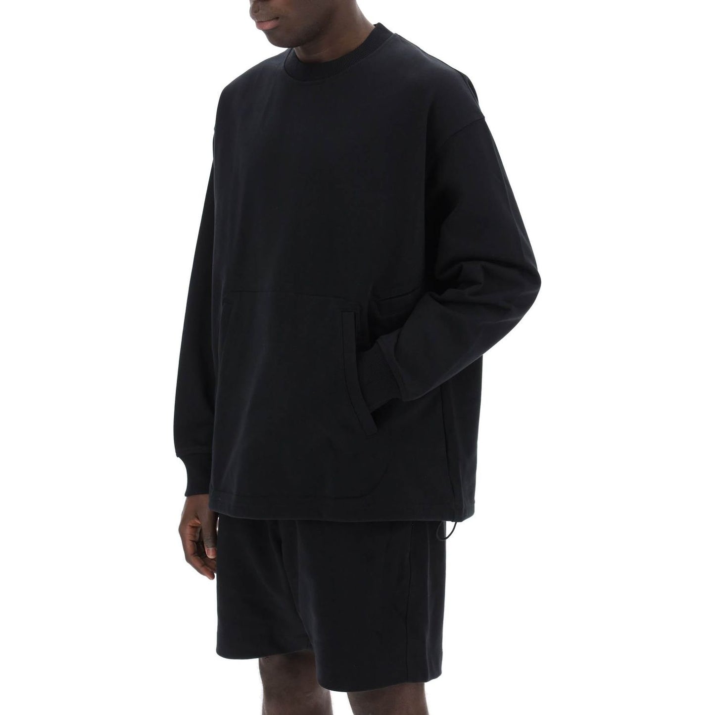 Y-3 "oversized cotton blend sweat